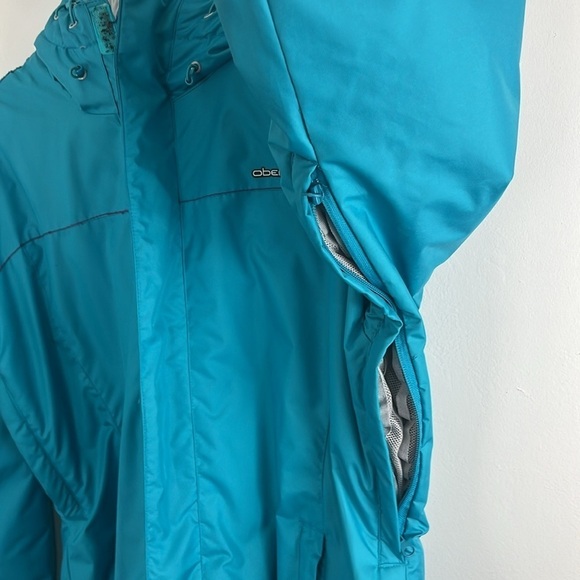 Obermeyer Leader Blue Ski Jacket - Picture 15 of 16